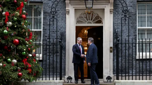 Prime Minister Keir Starmer meets Belgian PM Bart De Wever